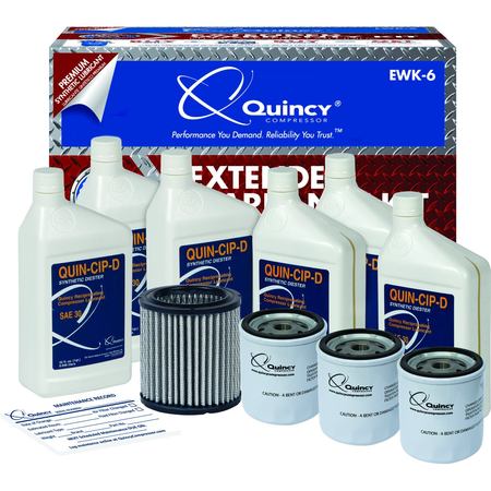 QUINCY COMPRESSOR Quincy Parts Extended Maintenance Kit- QP-5 & 7.5 EWK-6 EXT WARRANTY KIT